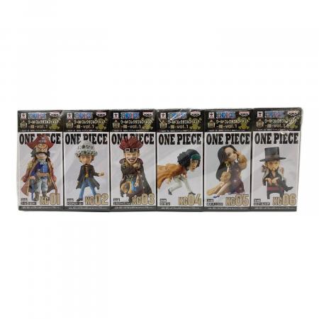 ワーコレ ワンピース ワールドコレクタブルフィギュア vol.1 ONE PIECE (ワンピース) -輝- vol.1 フィギュア6Pセット KG01~KG06