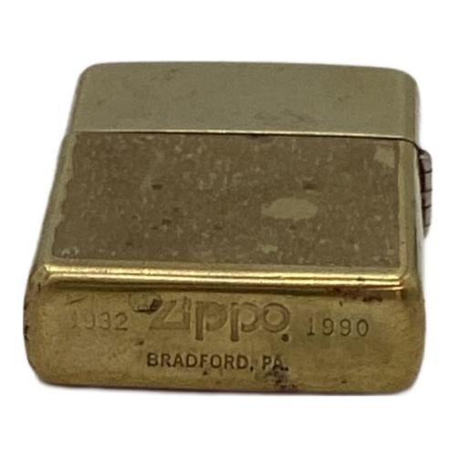 ZIPPO CANADA SOLID BRASS 1932 1990