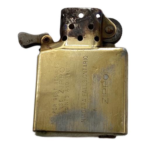 ZIPPO CANADA SOLID BRASS 1932 1990