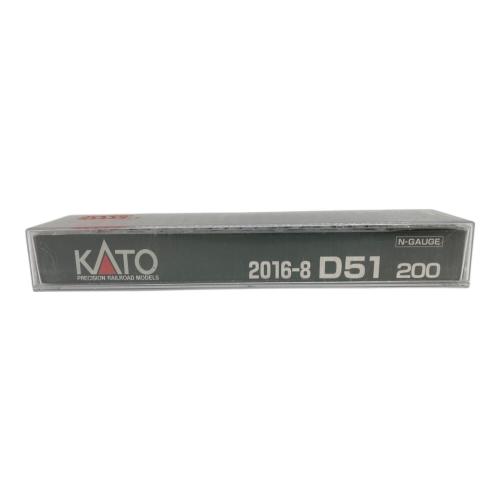 KATO (カトー) D51 200 Nゲージ 2016-8