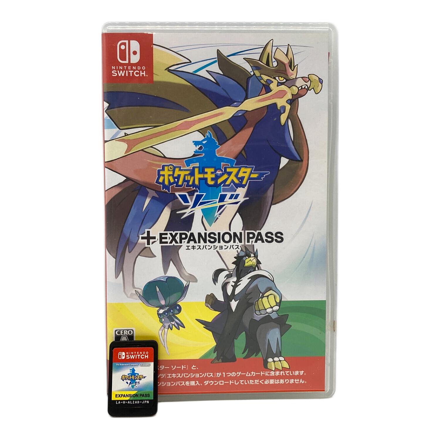 A65 ポケットモンスター ソード+エキスパンションパス switch ポケットモンスター ソード ＋ エキスパンションパス/Switch/HACPALZAD