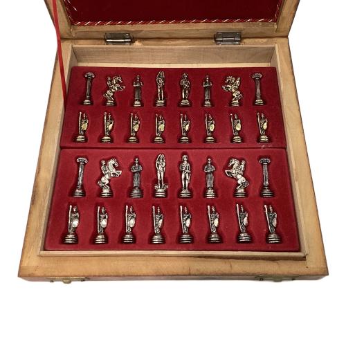 チェスセット 寄木細工