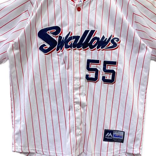 東京ヤクルトスワローズ (トウキョウヤクルトスワローズ) 村上宗隆 応援グッズ 刺繍 ホワイト