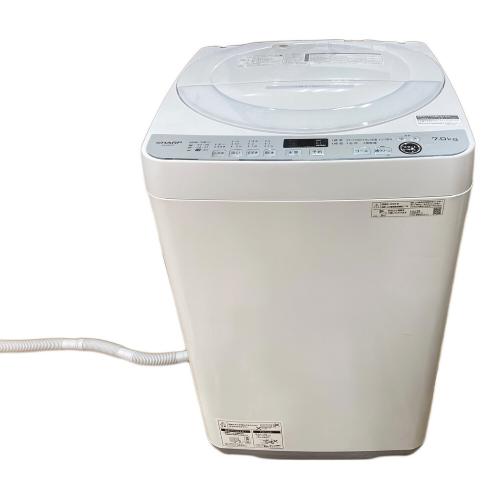 SHARP (シャープ) 全自動洗濯機 ES-GE7G-W 2023年製
