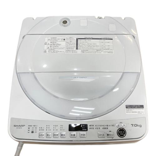 SHARP (シャープ) 全自動洗濯機 ES-GE7G-W 2023年製