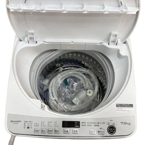 SHARP (シャープ) 全自動洗濯機 ES-GE7G-W 2023年製