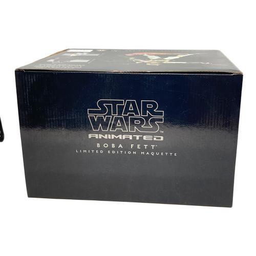 STAR WARS ANIMATED BOBA FETT LIMITED EDITION MAQUETTE フィギュア GENTLE GIANT