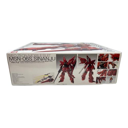 BANDAI (バンダイ) 1/100 MG MSN-06S シナンジュ Ver.Ka. 「機動戦士ガンダムUC」 プレミアムデカール同梱版 [0222238] ガンプラ
