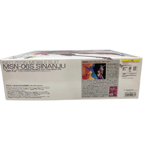 BANDAI (バンダイ) 1/100 MG MSN-06S シナンジュ Ver.Ka. 「機動戦士ガンダムUC」 プレミアムデカール同梱版 [0222238] ガンプラ