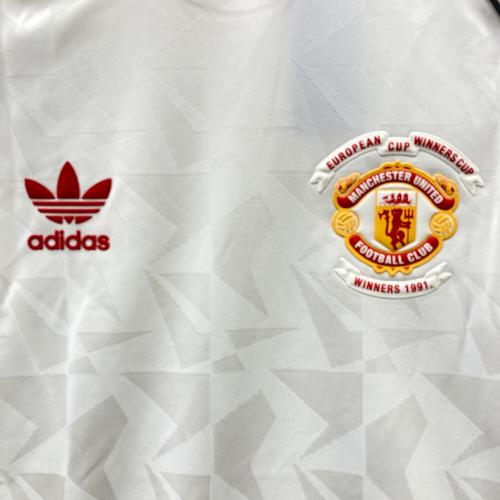 adidas (アディダス) マンチェスター・ユナイテッド '91 アウェイジャージー サッカーウェア(トップス) JF0376 SIZE L