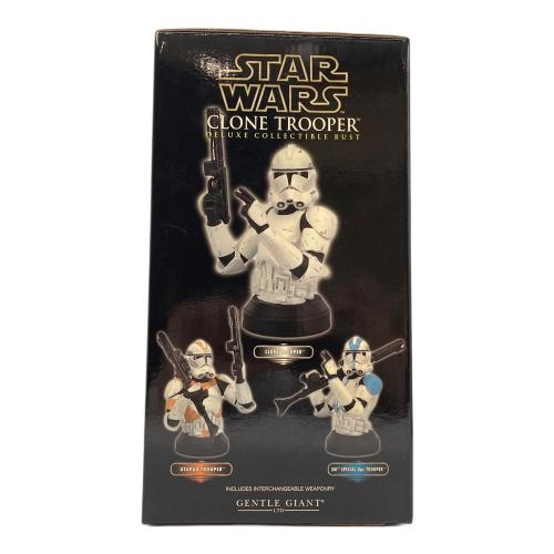 STAR WARS (スターウォーズ) CLONE TROOPER DELUXE COLLECTIBLE BUST フィギュア GENTLE GIANT