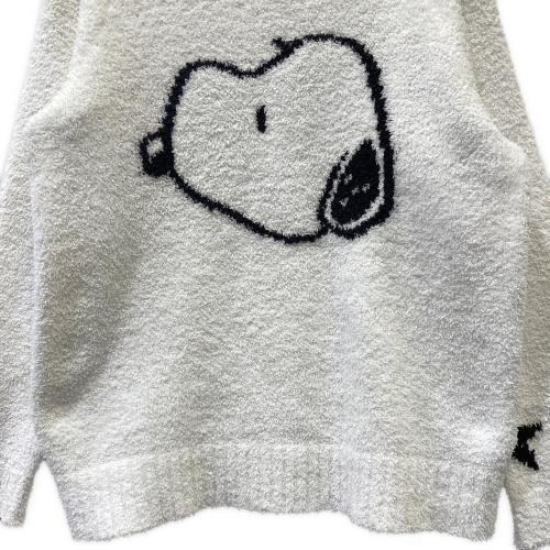 gelato pique (ジェラートピケ) ルームウェア上下セット ホワイト×ブラック PWNT165125/PWNP165126 SIZE F