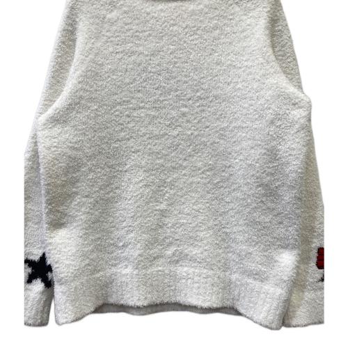 gelato pique (ジェラートピケ) ルームウェア上下セット ホワイト×ブラック PWNT165125/PWNP165126 SIZE F