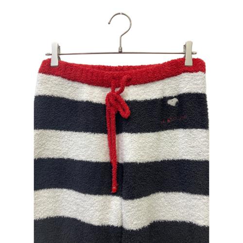 gelato pique (ジェラートピケ) ルームウェア上下セット ホワイト×ブラック PWNT165125/PWNP165126 SIZE F