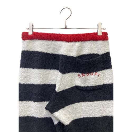 gelato pique (ジェラートピケ) ルームウェア上下セット ホワイト×ブラック PWNT165125/PWNP165126 SIZE F