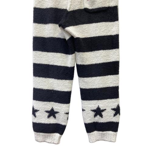 gelato pique (ジェラートピケ) ルームウェア上下セット ホワイト×ブラック PWNT165125/PWNP165126 SIZE F