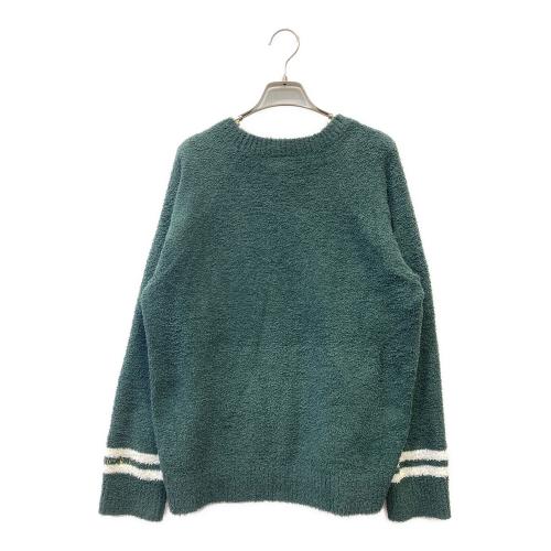 GELATO PIQUE HOMME (ジェラートピケ オム) ルームウェア上下セット グリーン×ホワイト PWNT165927/PWNP165928 SIZE M