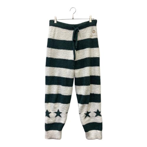 GELATO PIQUE HOMME (ジェラートピケ オム) ルームウェア上下セット グリーン×ホワイト PWNT165927/PWNP165928 SIZE M