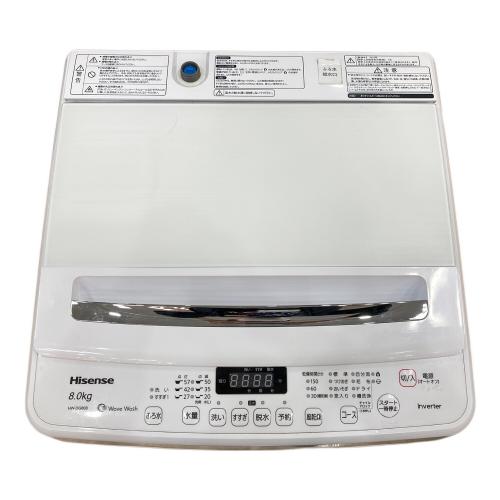 Hisense (ハイセンス) 全自動洗濯機 HW-DG80B 2022年製 156