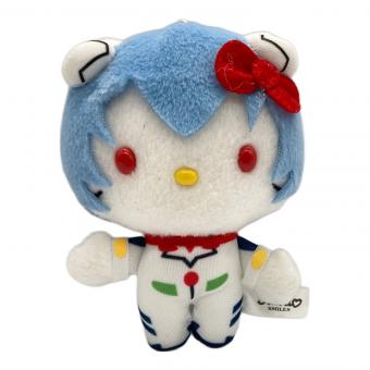 エヴァンゲリオン×ハローキティ 綾波レイ ヌイグルミ ヨゴレ有