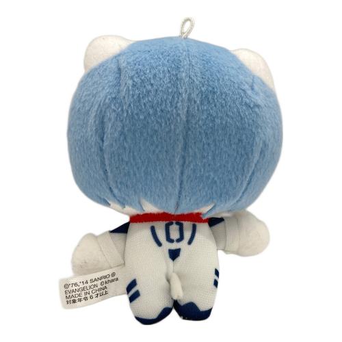 エヴァンゲリオン×ハローキティ 綾波レイ ヌイグルミ ヨゴレ有