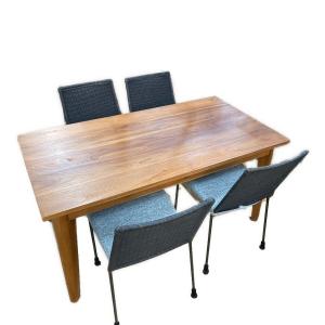 Kayu Style (カユ スタイル) ダイニング5点セット 255 ブラウン×ブラック