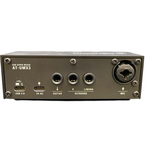 audio-technica (オーディオテクニカ) オーディオミキサー AT-UMX3
