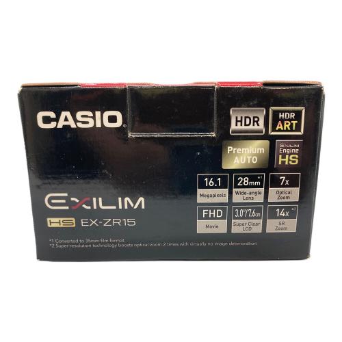 CASIO (カシオ) コンパクトデジタルカメラ EX-ZR15