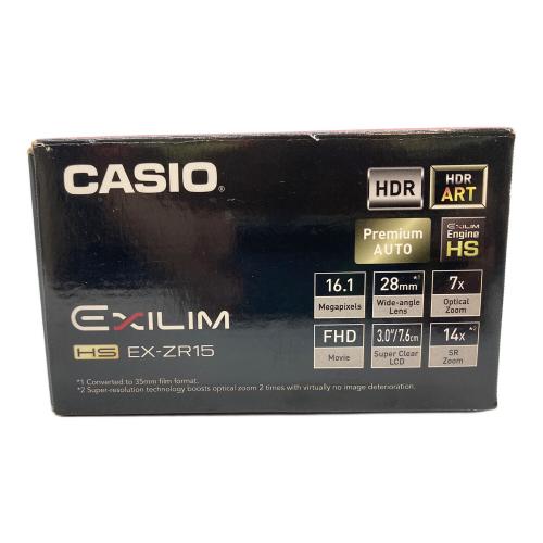 CASIO (カシオ) コンパクトデジタルカメラ EX-ZR15