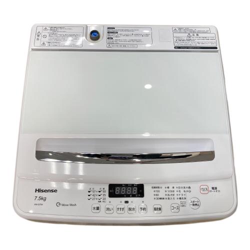 Hisense (ハイセンス) 全自動洗濯機 HW-G75A 2022年製 186