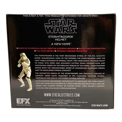 STAR WARS (スターウォーズ) STORM TROOPER HELMET A NEW HOPE キャラクターグッズ EFX