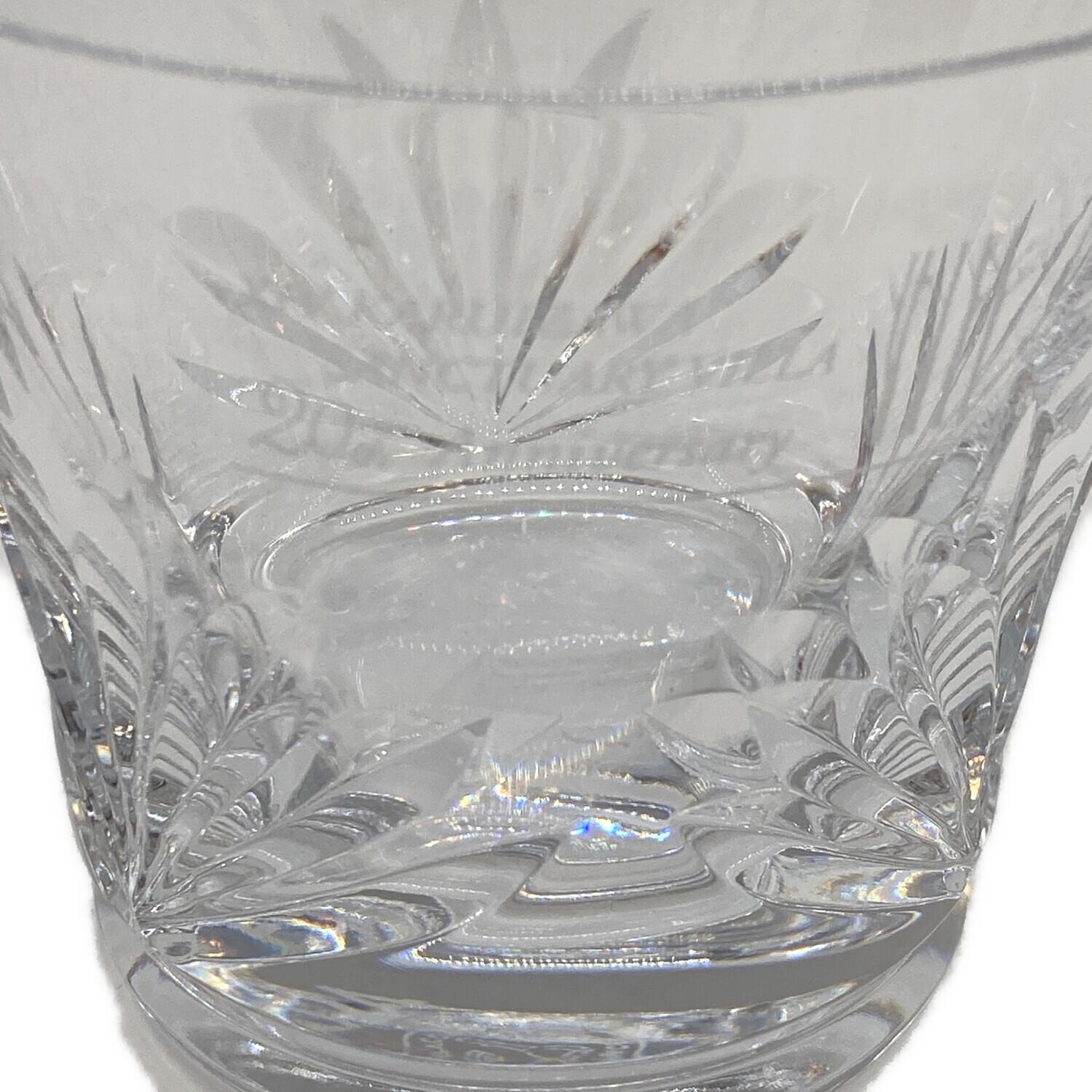 Baccarat バカラ/※上級装飾品 LAURIER ローリエ ナイトシーン Baccarat (バカラ) グラス 軽井沢 サンクチュアリヴィラ20周年記念品