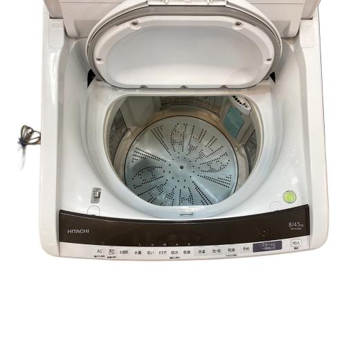 HITACHI (ヒタチ) 縦型洗濯乾燥機 BW-DV80E 2020年製 ヒートポンプ金具にサビ有