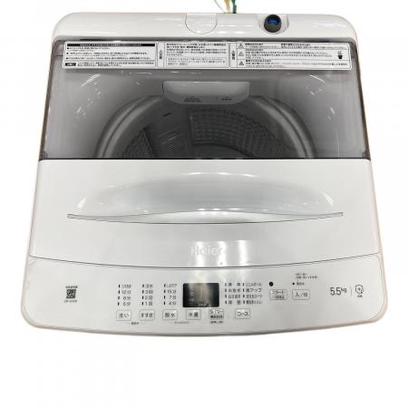大阪送料無料★3か月保障付き★洗濯機★2023年★JW-U55B★SS-183 Haier (ハイアール) 全自動洗濯機 JW-U55B 2024年製 給水ホースヨゴレ