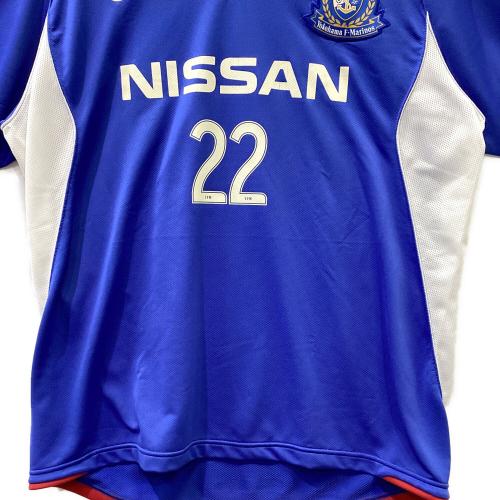 横浜F・マリノス (ヨコハマエフマリノス) サッカーユニフォーム レプリカユニフォーム#22 2008-2009シーズン メンズ SIZE XXL ブルー