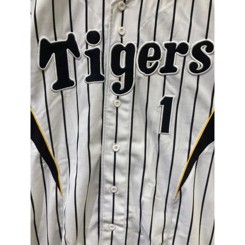 阪神タイガース (ハンシンタイガース) 野球ユニフォーム 1 メンズ SIZE L ブラック×ホワイト