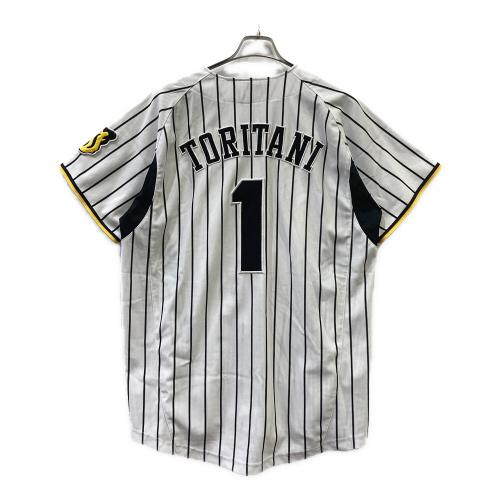 阪神タイガース (ハンシンタイガース) 野球ユニフォーム 1 メンズ SIZE L ブラック×ホワイト