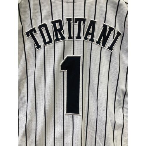 阪神タイガース (ハンシンタイガース) 野球ユニフォーム 1 メンズ SIZE L ブラック×ホワイト
