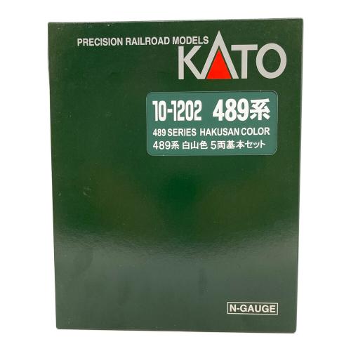 KATO (カトー) 10-1202 489系 白山色 5両基本セット Nゲージ