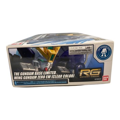 BANDAI (バンダイ) 1/144 RG XXXG-00W0 ウイングガンダムゼロ EW クリアカラー 「新機動戦記ガンダムW Endless Waltz」 ガンダムベース限定 ガンプラ 0218624