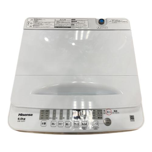 Hisense (ハイセンス) 全自動洗濯機 HW-K60J 2025年製 ヨゴレ有