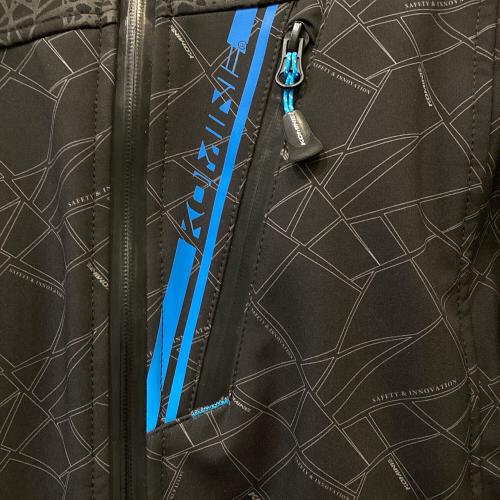 komine (コミネ) プロテクトソフトシェルウインターパーカ 07-590 メンズ SIZE L ブラック