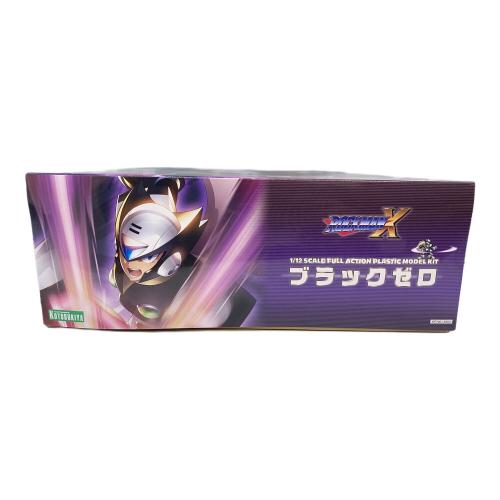 ROCKMAN X ロックマンX ブラックゼロ 1/12 プラモデル (コトブキヤショップ限定) プラモデル KP700