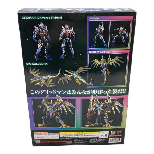 GRIDMAN UNIVERSE MODEROID グリッドマン (Universe Fighter)＆ビッグゴルドバーン プラモデル (GOODSMILE ONLINE SHOP、TSUBURAYA STORE ONLINE限定)