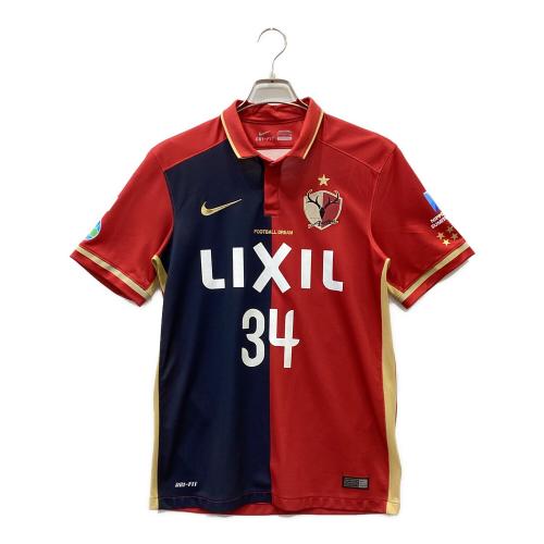 鹿島アントラーズ (カシマアントラーズ) サッカーユニフォーム メンズ SIZE S レッド