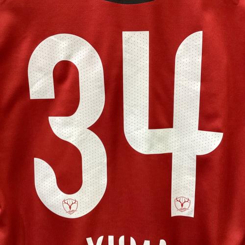 鹿島アントラーズ (カシマアントラーズ) サッカーユニフォーム メンズ SIZE S レッド