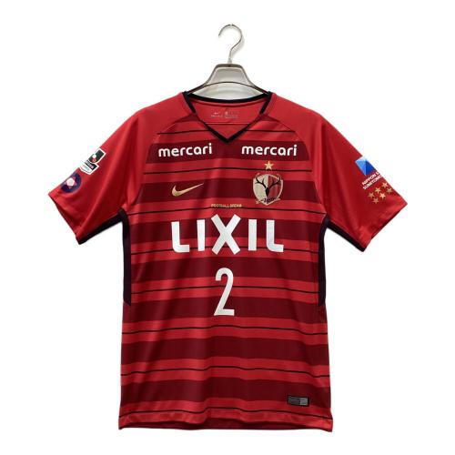 鹿島アントラーズ (カシマアントラーズ) サッカーユニフォーム メンズ SIZE M レッド