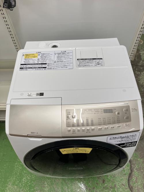 HITACHI (ヒタチ) ドラム式洗濯乾燥機 BD-SV110FL 2021年製