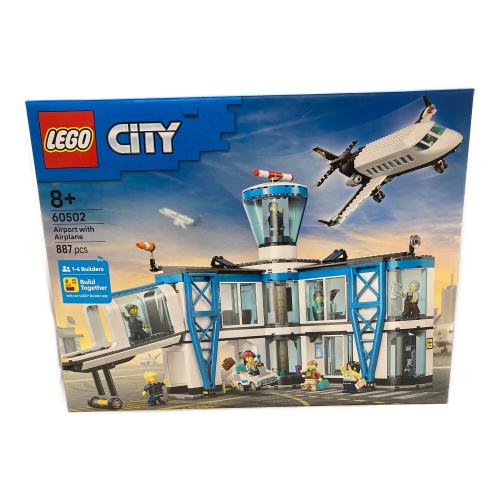 LEGO CITY 空港ターミナルと飛行機 ブロック 60502