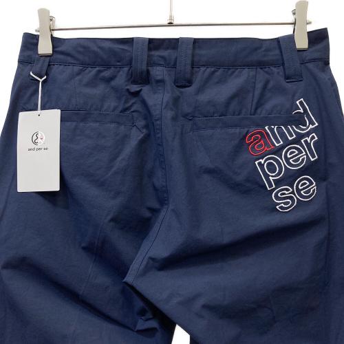 and per se (アンパスィ) ゴルフパンツ AMS5002E1 メンズ SIZE M ネイビー